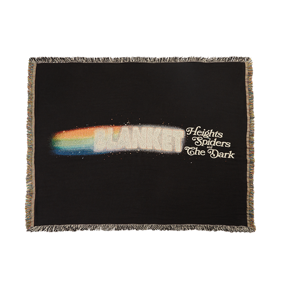 Blanket Rainbow Tapestry Front Detail