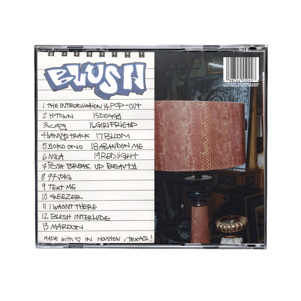Blush CD Back