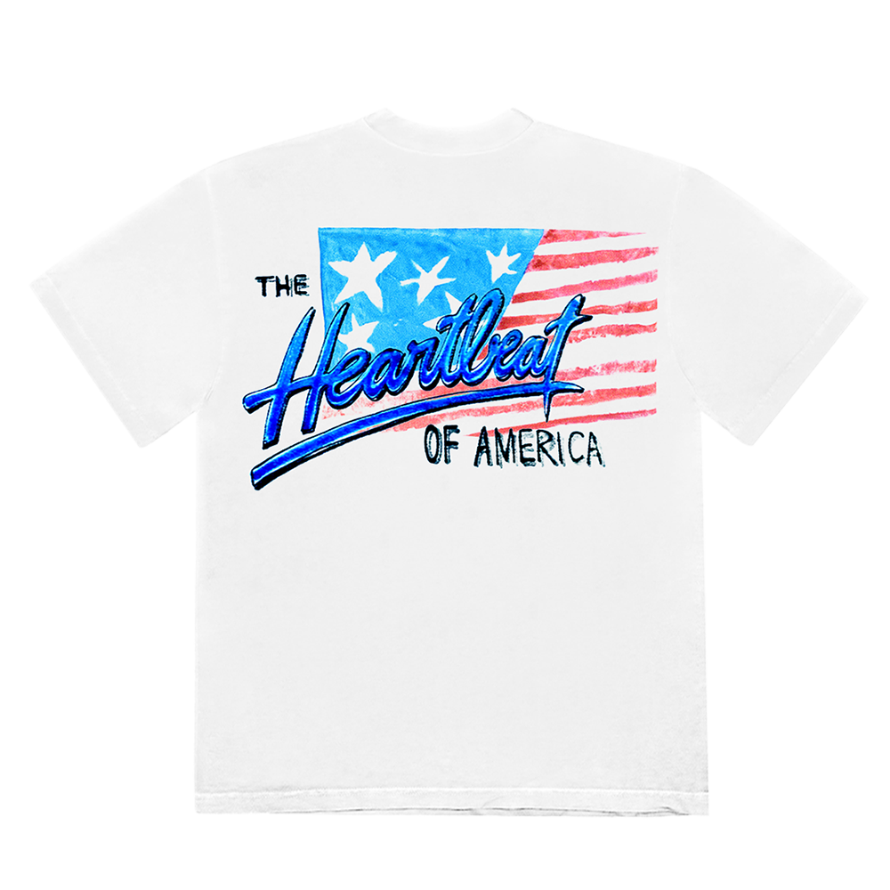 Heartbeat Of America T-Shirt Back